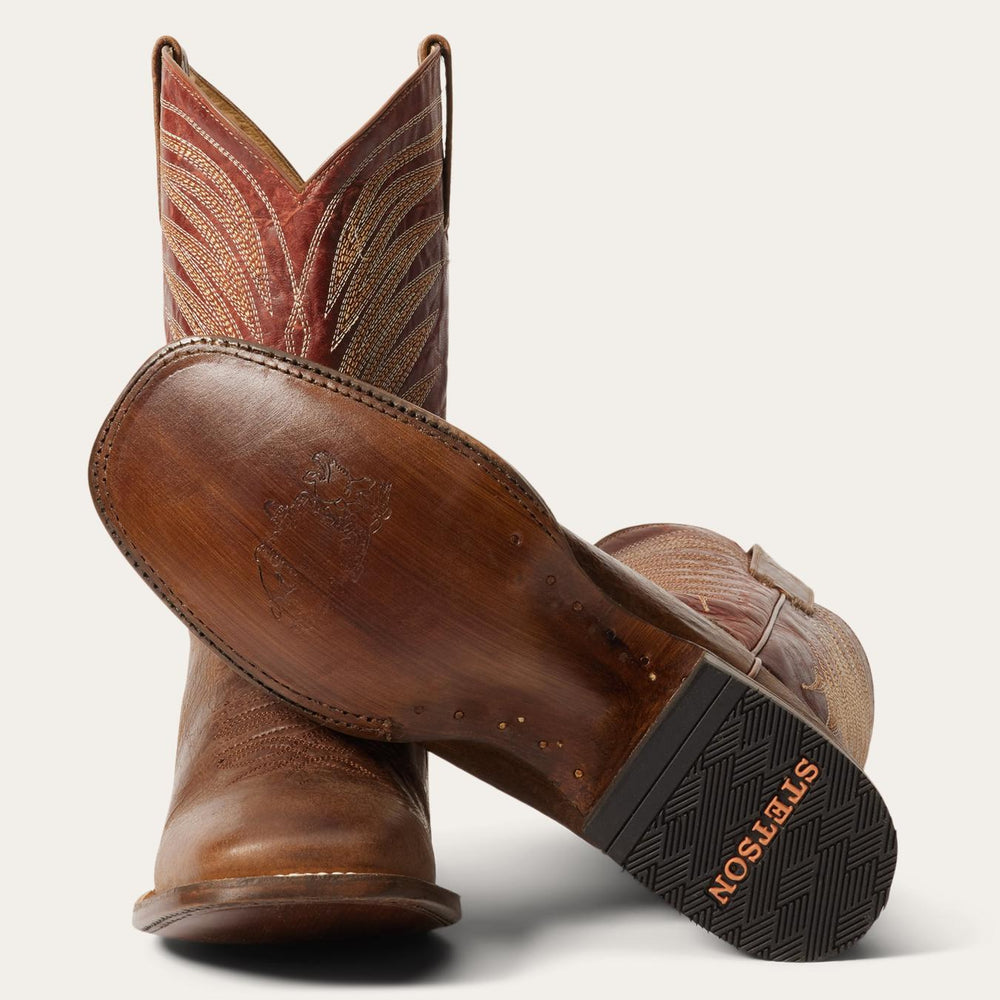 Men Western | Stetson Brody Boots Brown