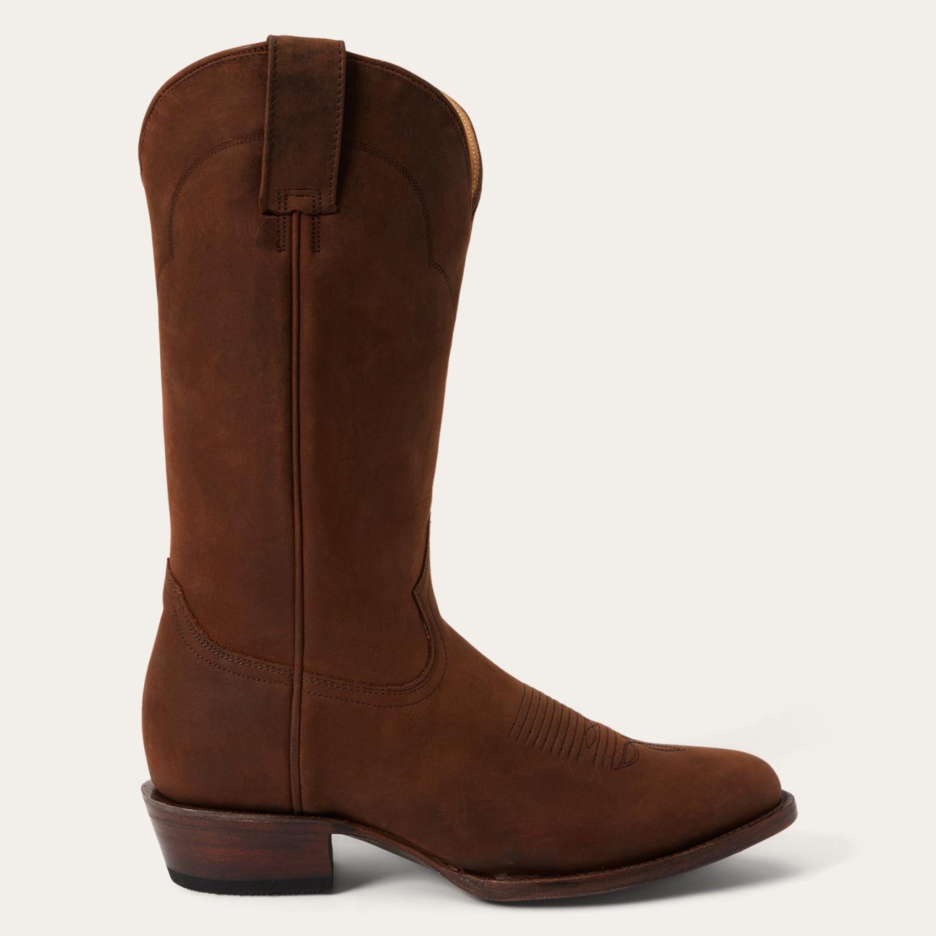 Men Western | Stetson Crockett Boots Brown