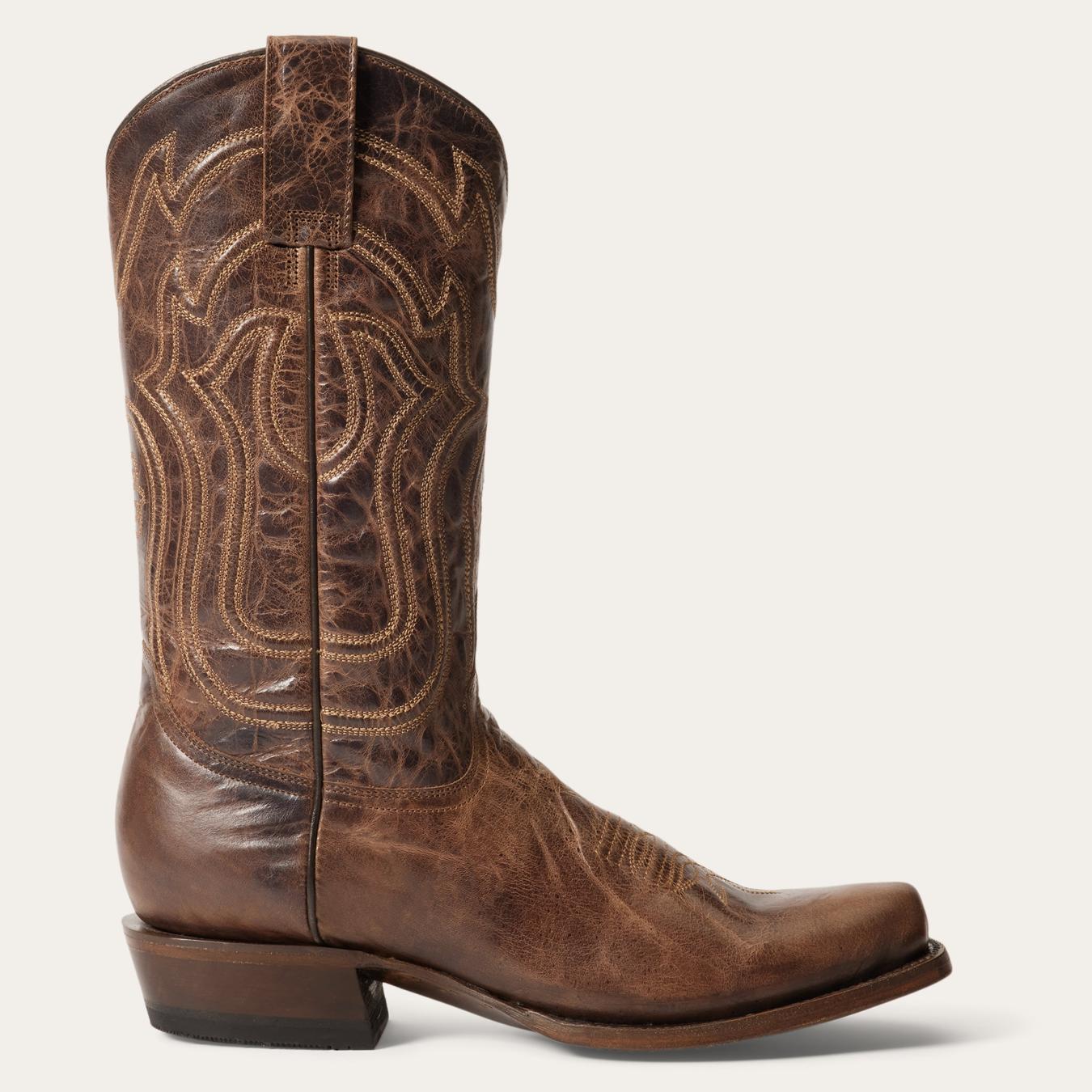 Men Western | Stetson Garrett Boots Brown