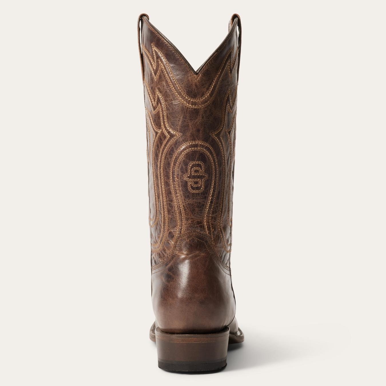 Men Western | Stetson Garrett Boots Brown