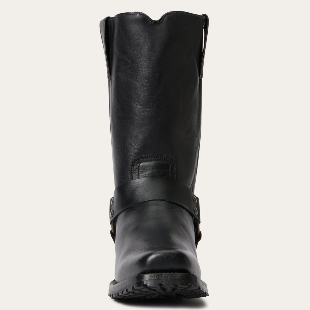 Men Western | Stetson Heritage Harness Boots Black