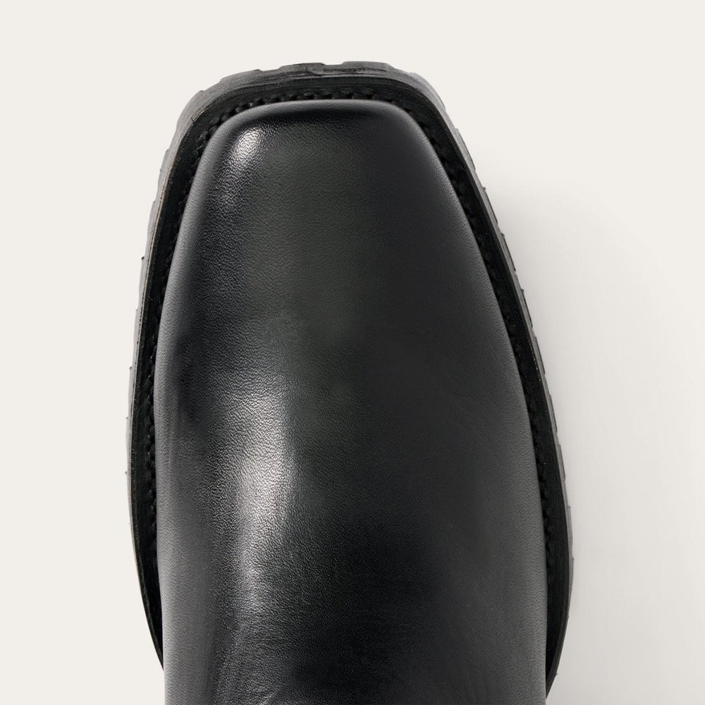 Men Western | Stetson Heritage Harness Boots Black