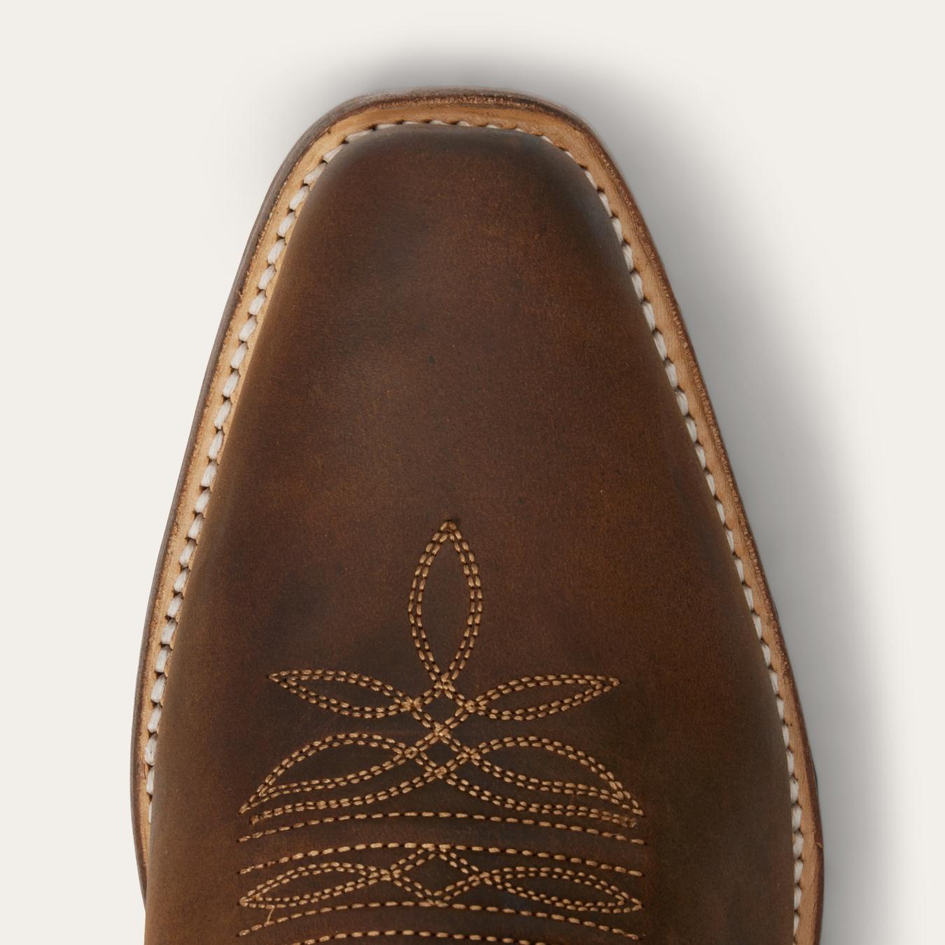 Men Western | Stetson Mossman Boot Brown