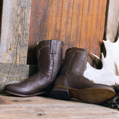 Men Western | Stetson Puncher Boots Brown