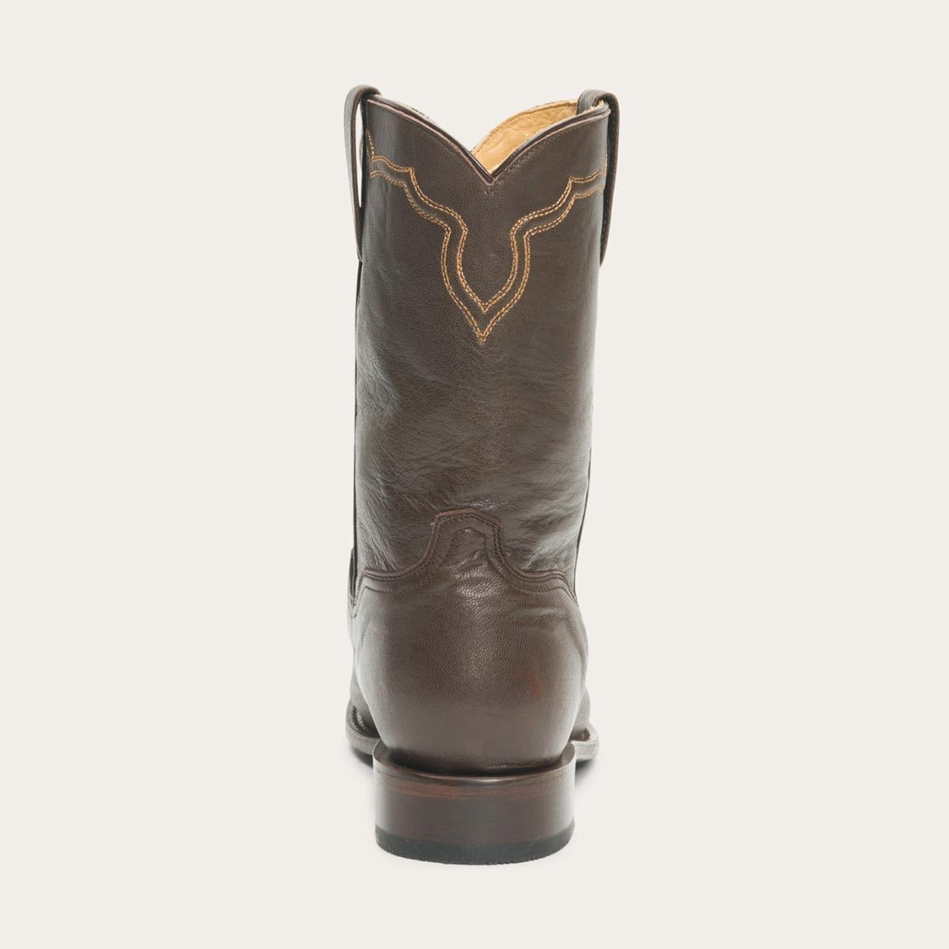 Men Western | Stetson Puncher Boots Brown