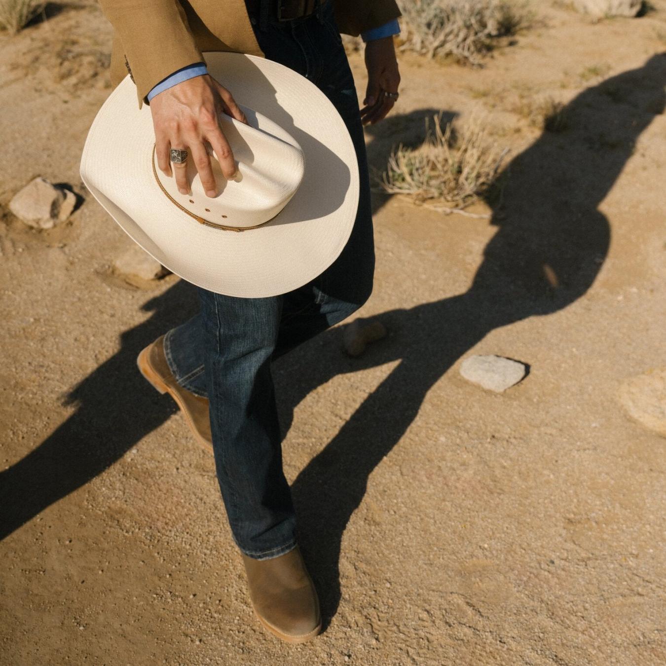Men Western | Stetson Puncher Boots Oily Brown