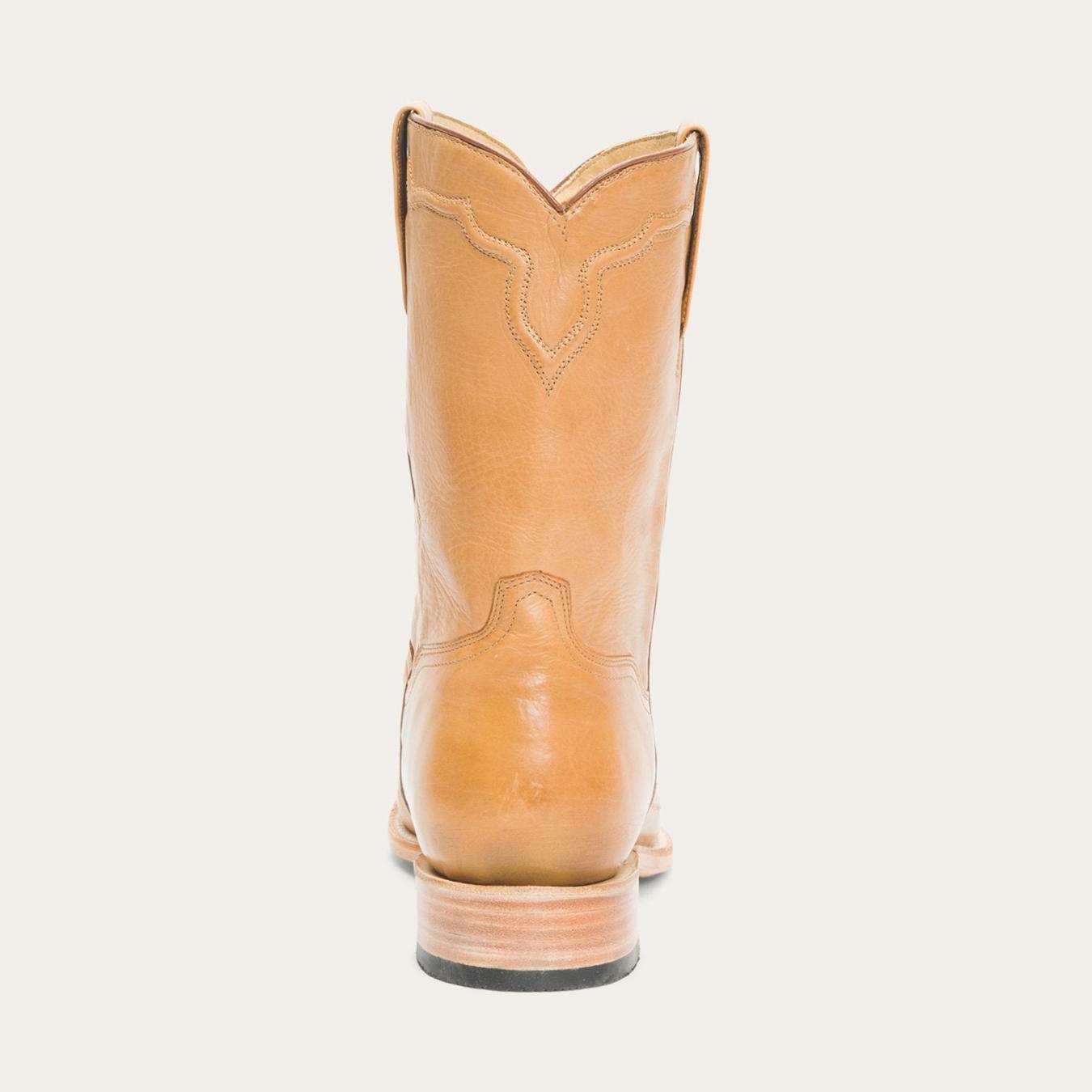 Men Western | Stetson Puncher Boots Tan