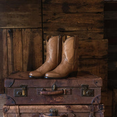 Men Western | Stetson Rancher Zip Roper Brown