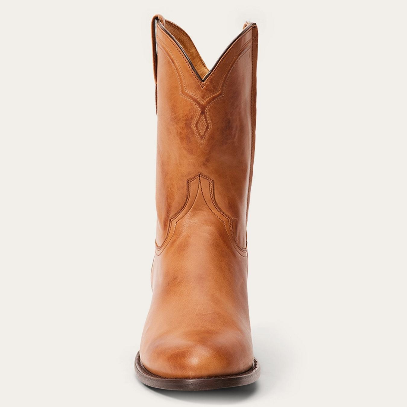 Men Western | Stetson Rancher Zip Roper Brown