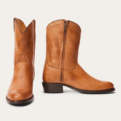 Men Western | Stetson Rancher Zip Roper Brown
