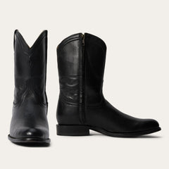 Men Western | Stetson Rancher Zip Roper Burnished Black