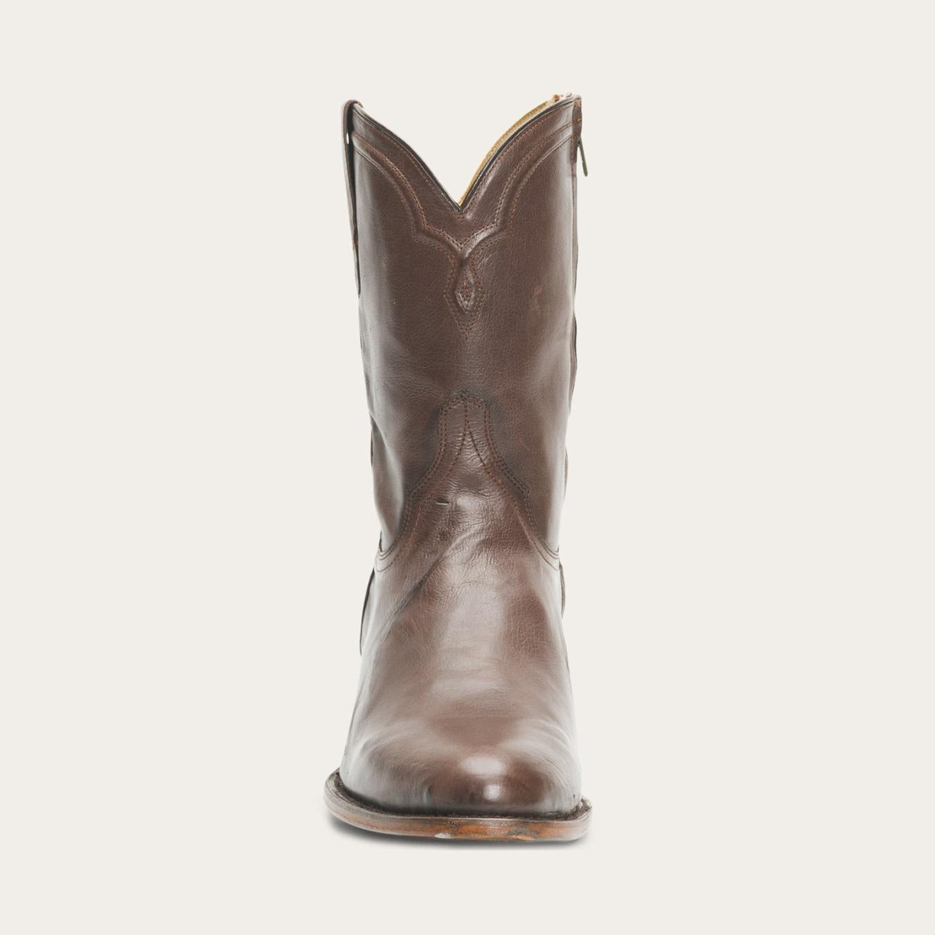 Men Western | Stetson Rancher Zip Roper Burnished Brown