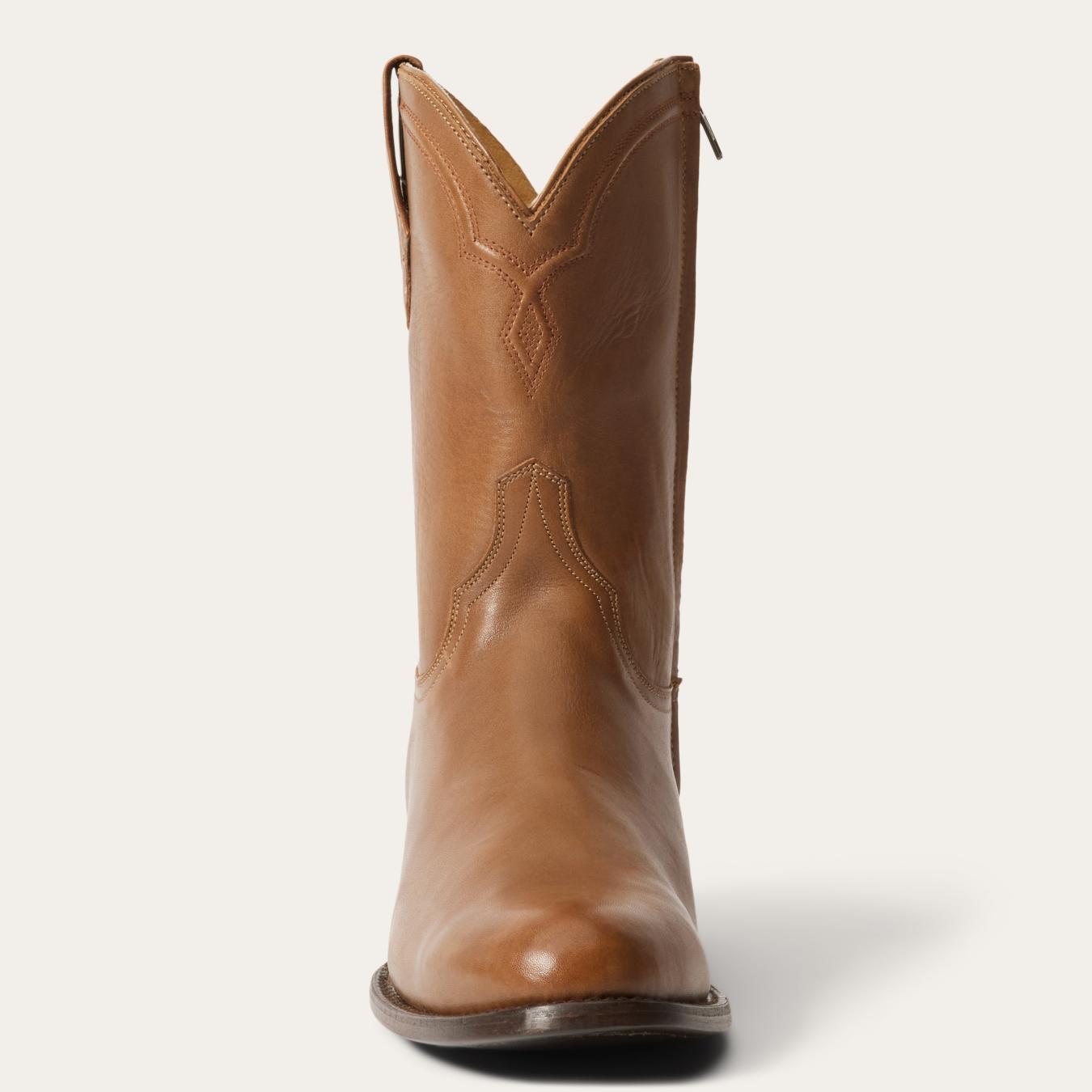 Men Western | Stetson Rancher Zip Roper Burnished Tan