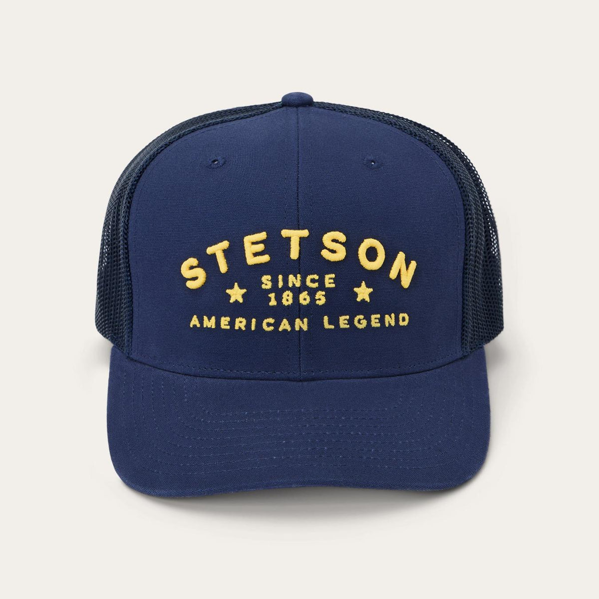 Men/Women Caps &amp; Truckers | Stetson American Legend Trucker Cap Navy