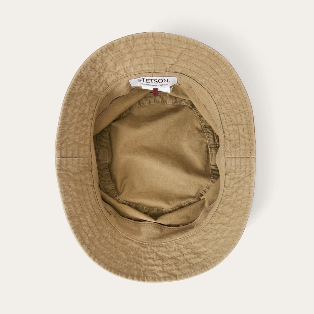 Men/Women Caps &amp; Truckers | Stetson Bucket Delave Organic Cotton Olive