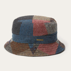 Men/Women Caps &amp; Truckers | Stetson Bucket Patchwork Patchwork