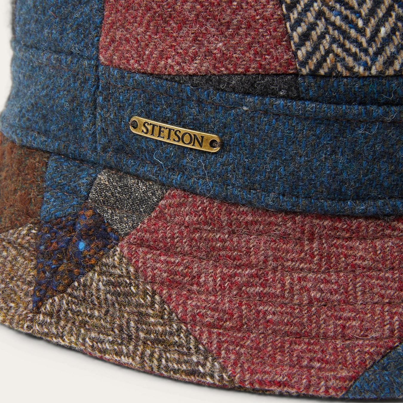 Men/Women Caps &amp; Truckers | Stetson Bucket Patchwork Patchwork