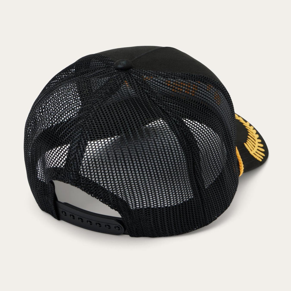 Men/Women Caps &amp; Truckers | Stetson Captain Trucker Cap Black