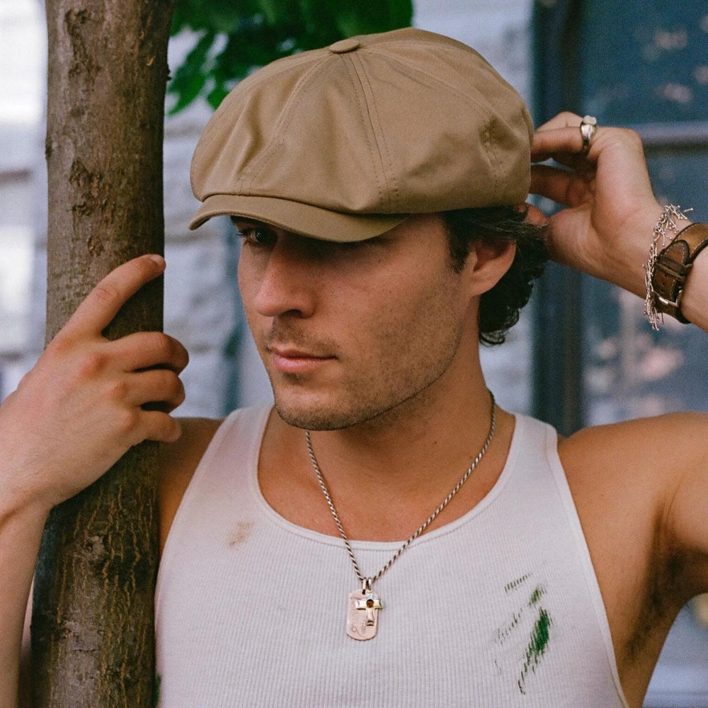 Men/Women Caps &amp; Truckers | Stetson Cotton Hatteras Khaki