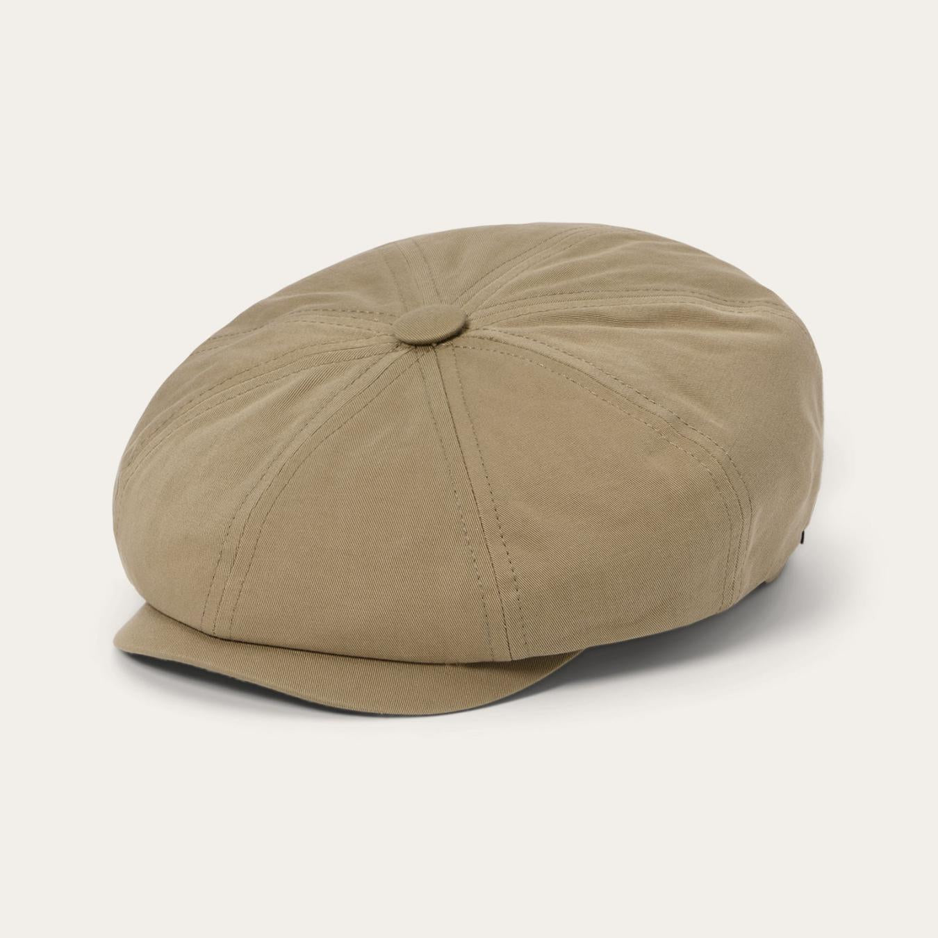 Men/Women Caps &amp; Truckers | Stetson Cotton Hatteras Khaki