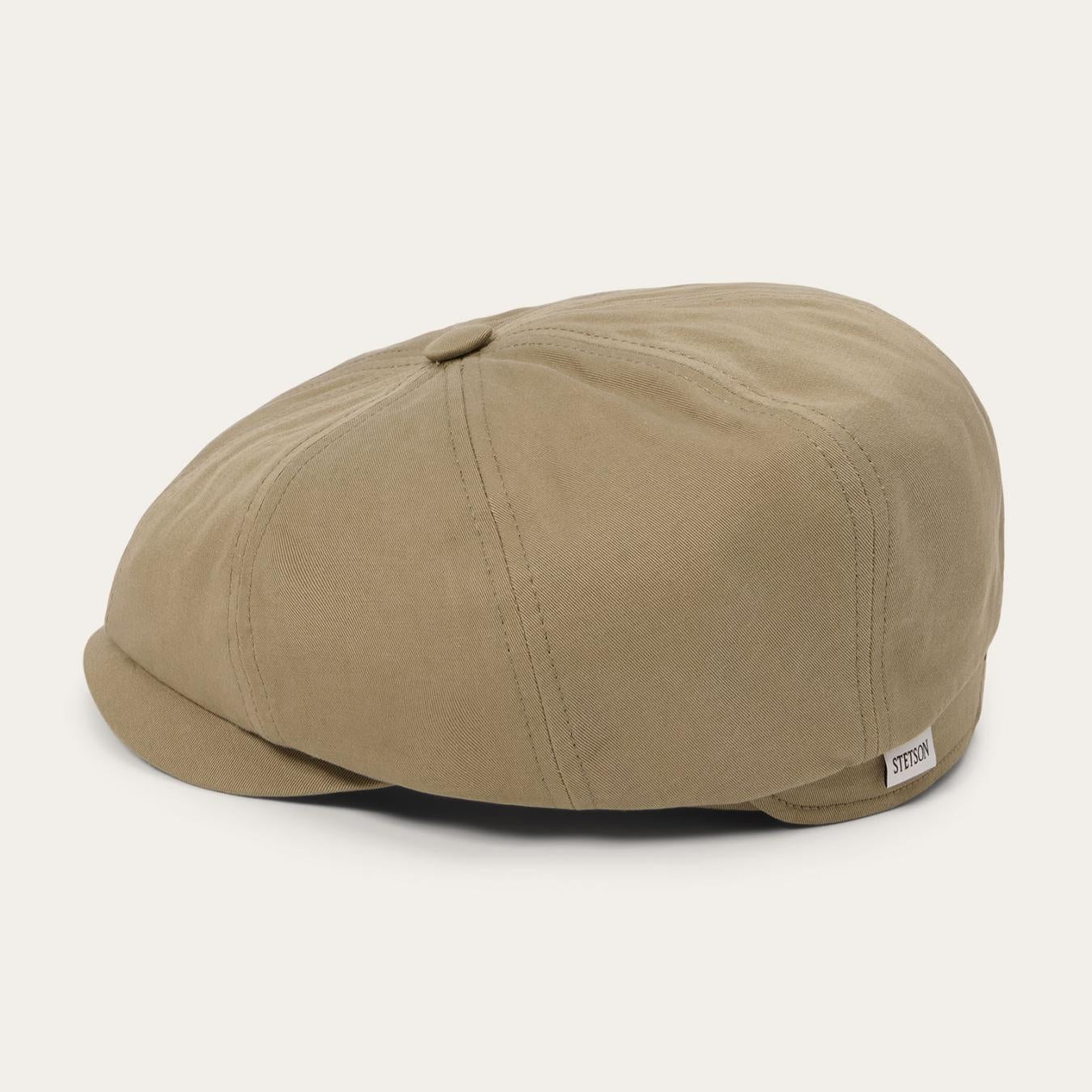 Men/Women Caps &amp; Truckers | Stetson Cotton Hatteras Khaki