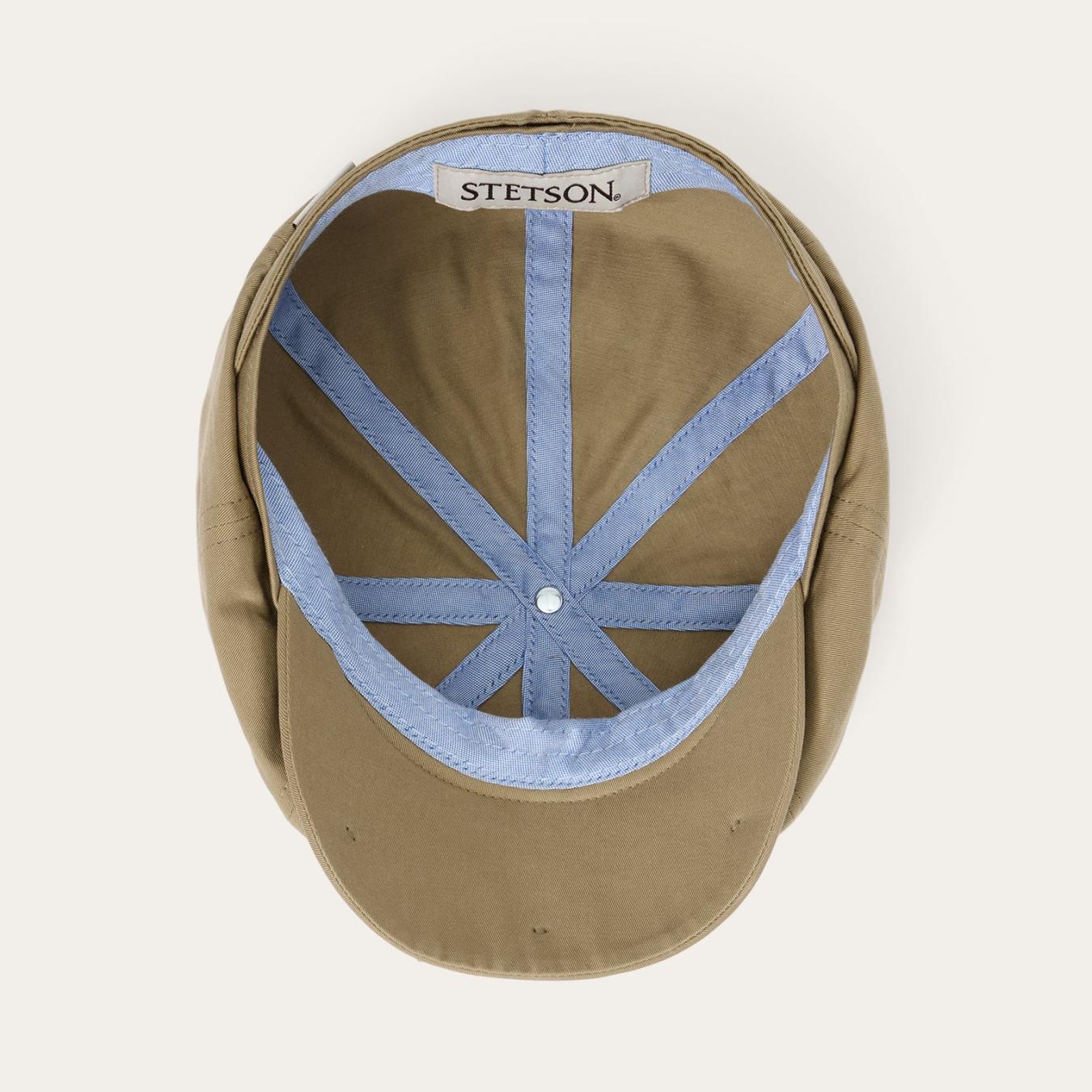 Men/Women Caps &amp; Truckers | Stetson Cotton Hatteras Khaki