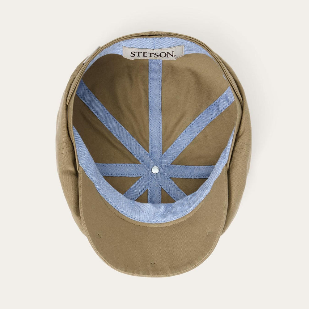 Men/Women Caps &amp; Truckers | Stetson Cotton Hatteras Khaki