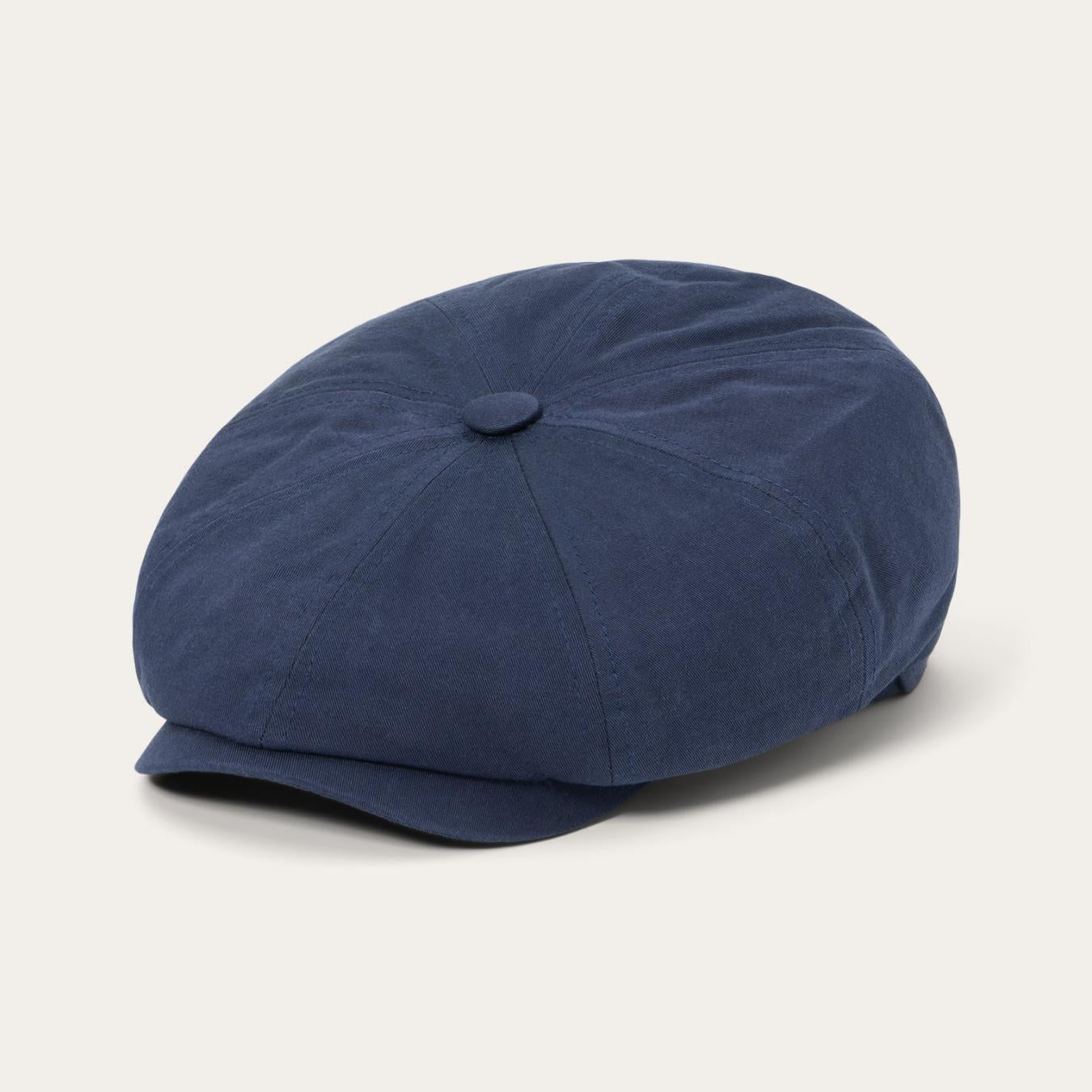 Men/Women Caps &amp; Truckers | Stetson Cotton Hatteras Navy