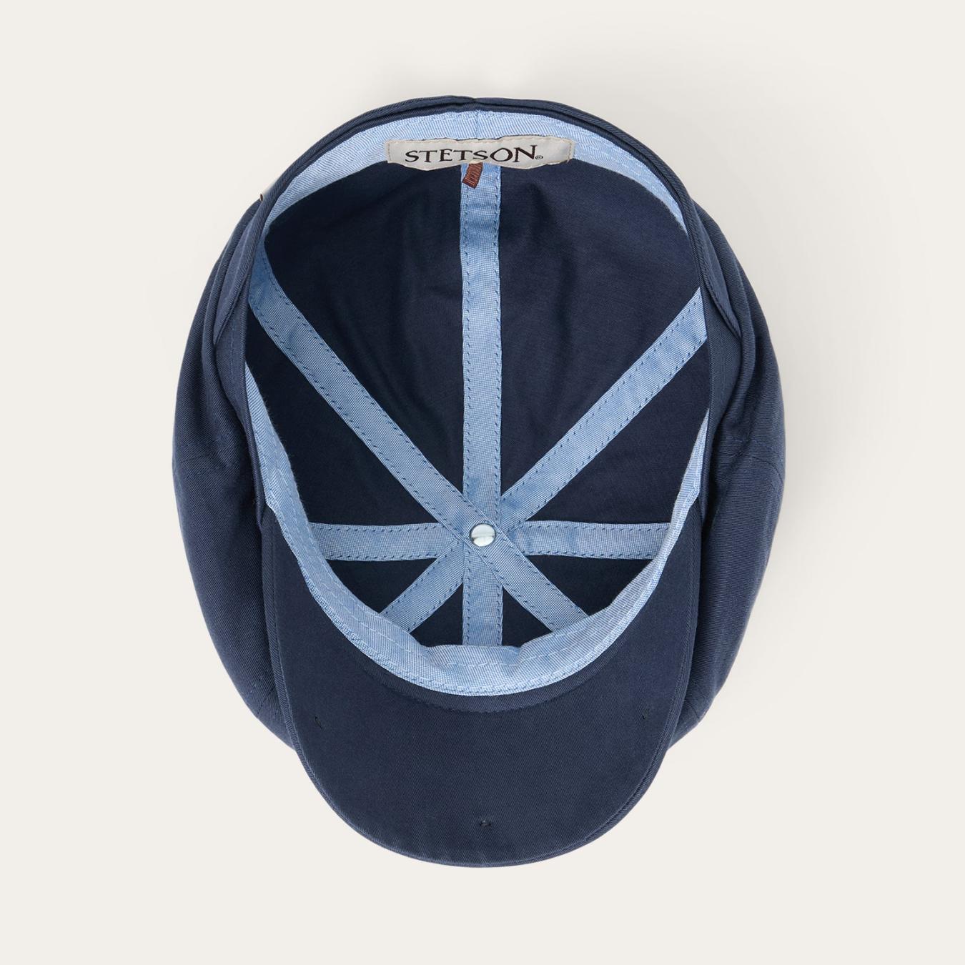 Men/Women Caps &amp; Truckers | Stetson Cotton Hatteras Navy
