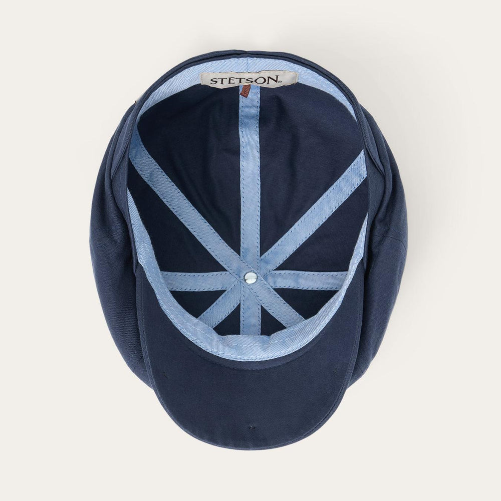 Men/Women Caps &amp; Truckers | Stetson Cotton Hatteras Navy