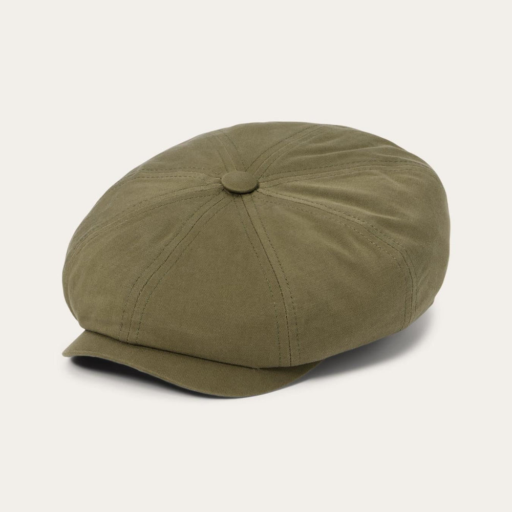 Men/Women Caps &amp; Truckers | Stetson Cotton Hatteras Olive