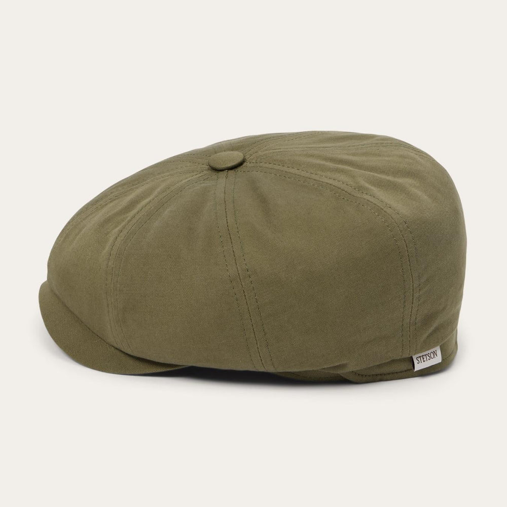 Men/Women Caps &amp; Truckers | Stetson Cotton Hatteras Olive