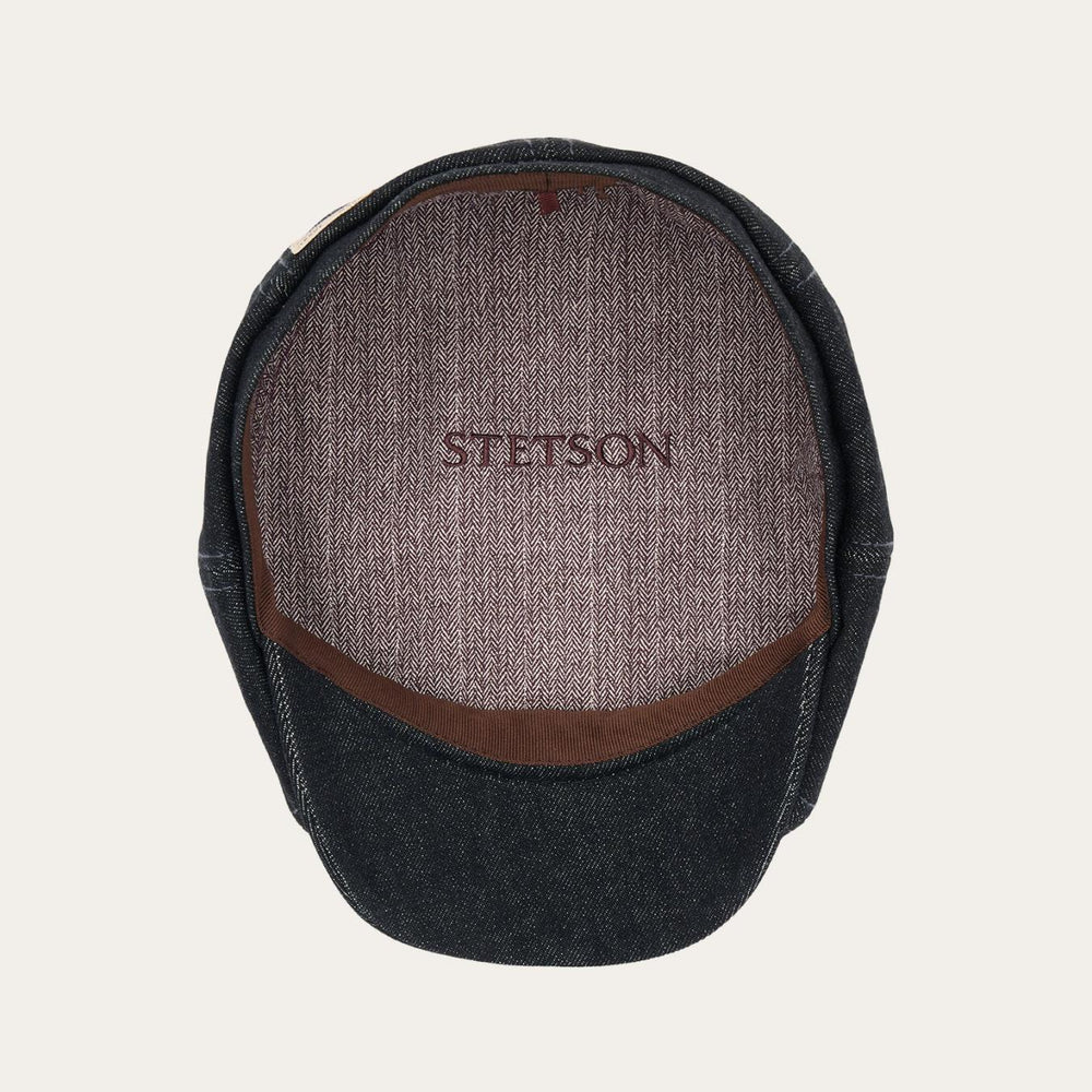 Men/Women Caps &amp; Truckers | Stetson Denim Hatteras Cap Black Denim