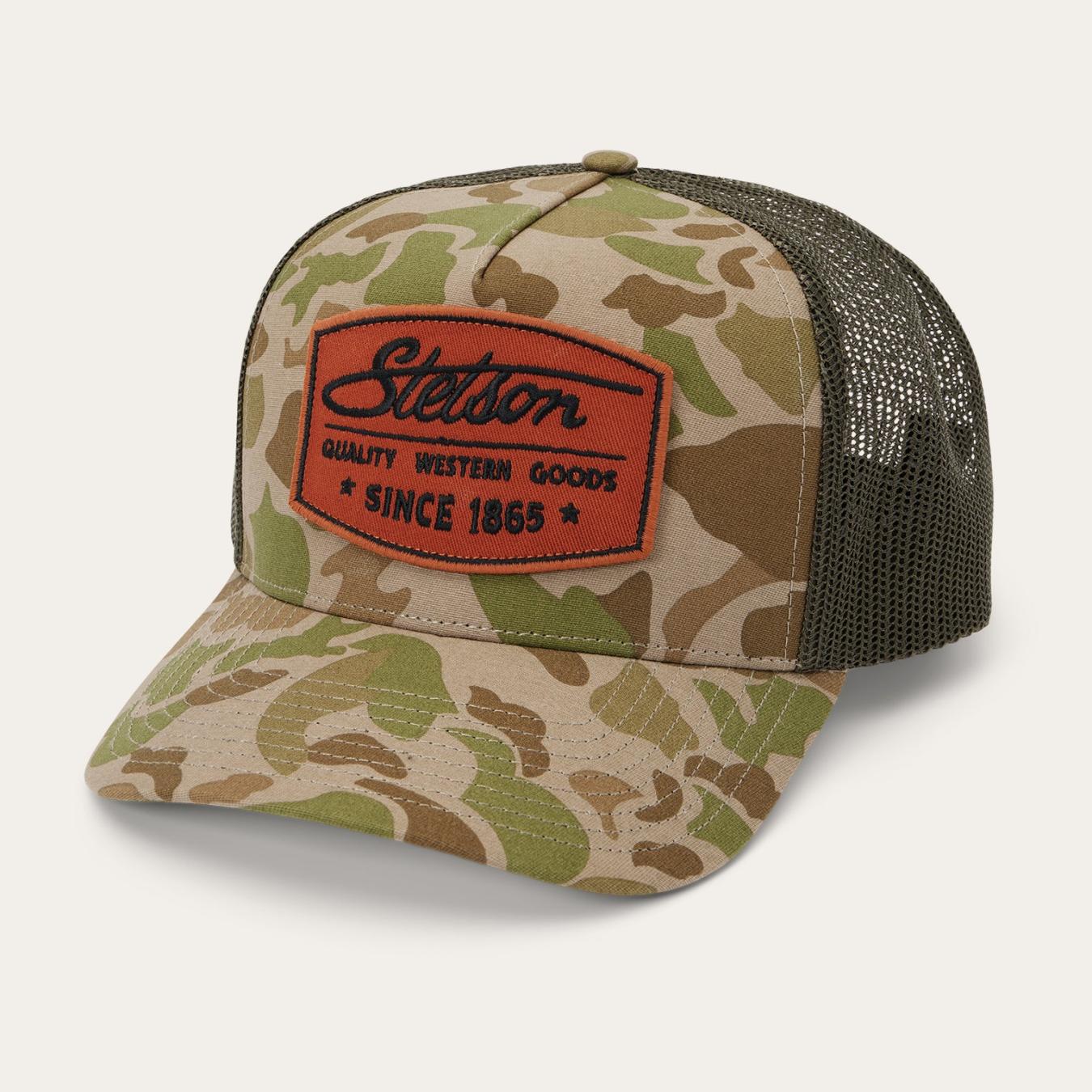 Men/Women Caps &amp; Truckers | Stetson Duck Camo Trucker Cap Duck Camo