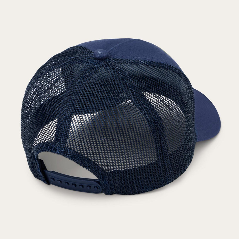 Men/Women Caps &amp; Truckers | Stetson Fishing Patch Trucker Cap Navy