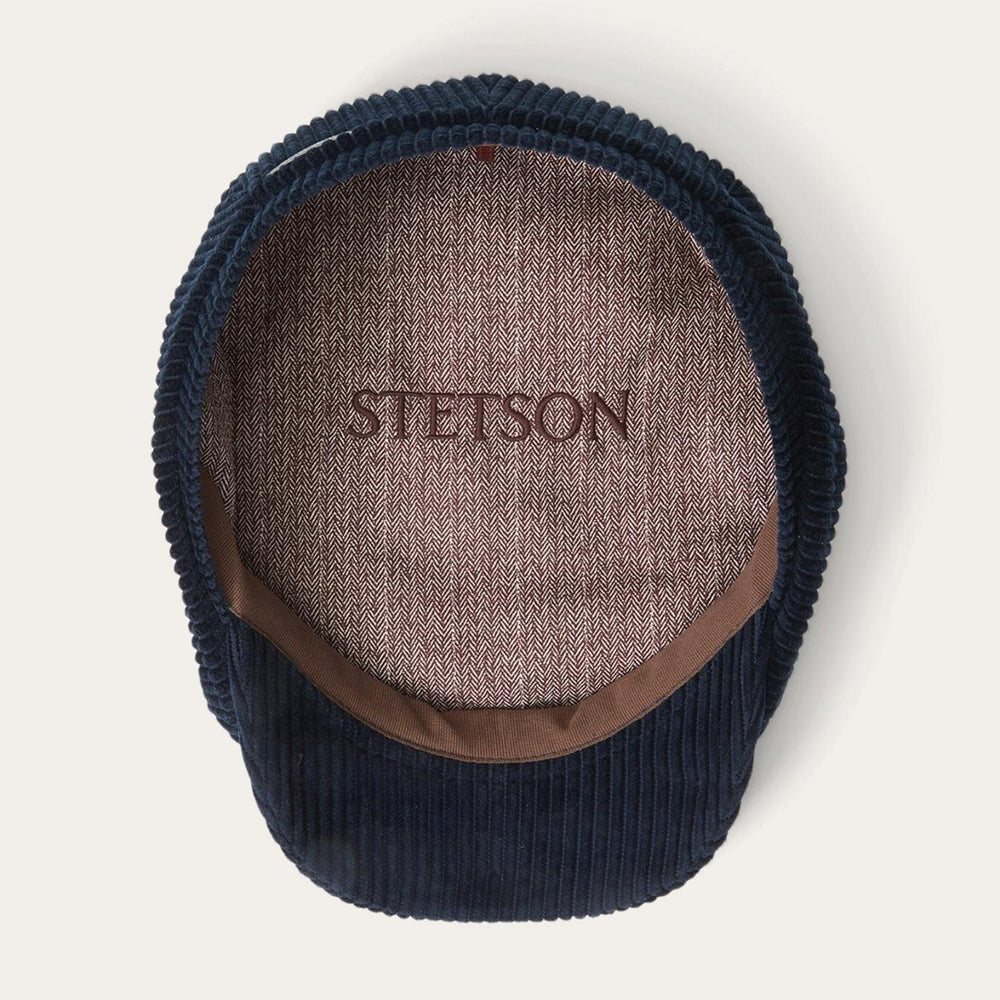 Men/Women Caps &amp; Truckers | Stetson Hatteras Cord Navy