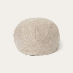 Men/Women Caps &amp; Truckers | Stetson Herringbone Linen Ivy Cap Beige Herringbone