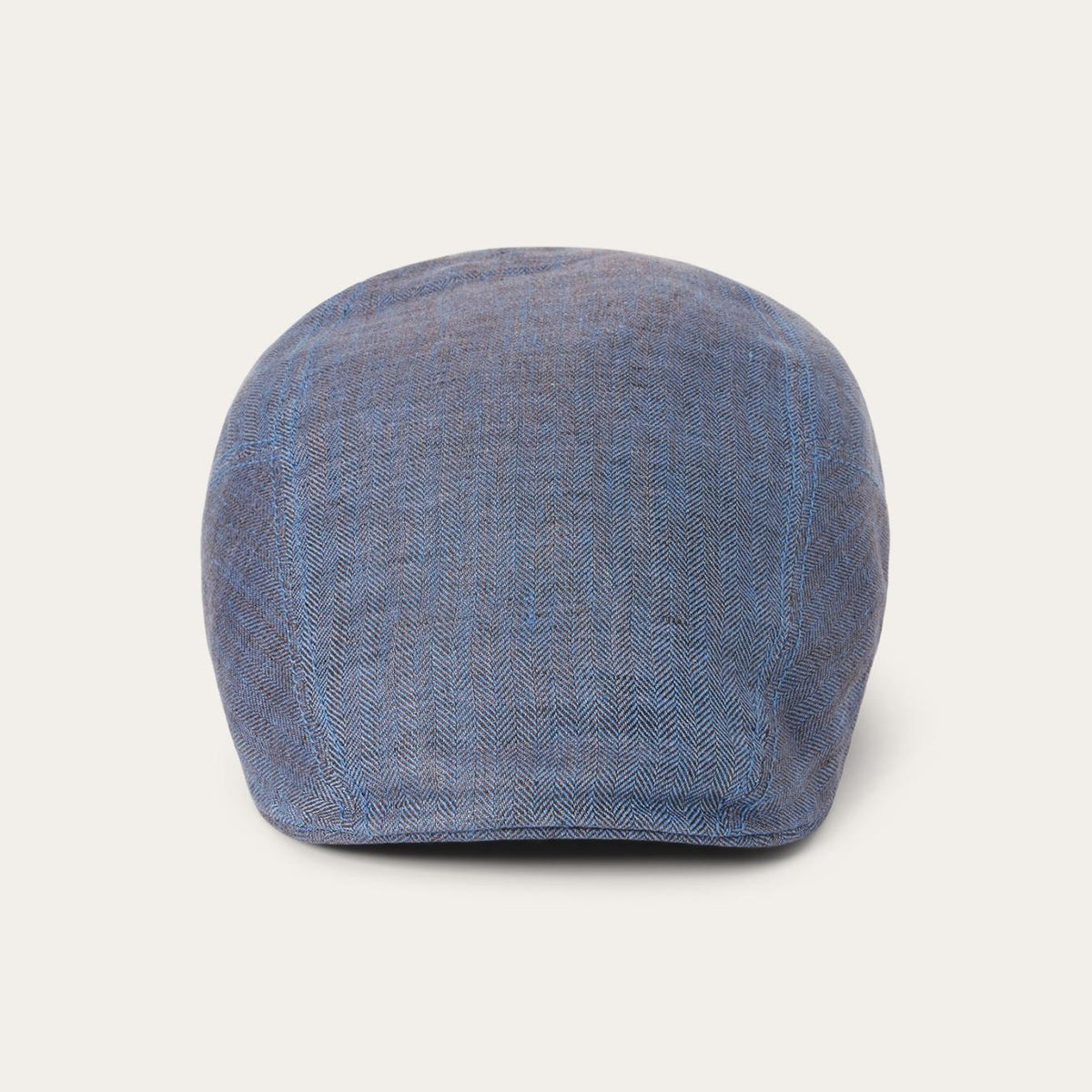 Men/Women Caps &amp; Truckers | Stetson Herringbone Linen Ivy Cap Blue Herringbone