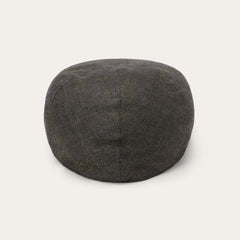 Men/Women Caps &amp; Truckers | Stetson Herringbone Linen Ivy Cap Olive Herringbone