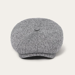 Men/Women Caps &amp; Truckers | Stetson Herringbone Silk Hatteras Black Herringbone