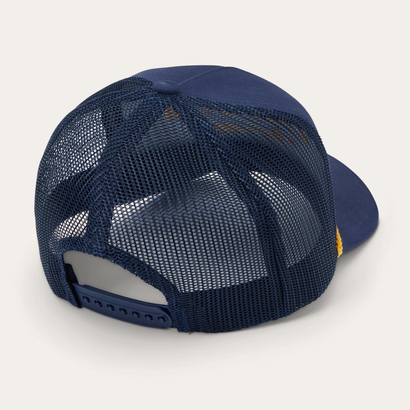Men/Women Caps &amp; Truckers | Stetson Lasso Trucker Cap Navy