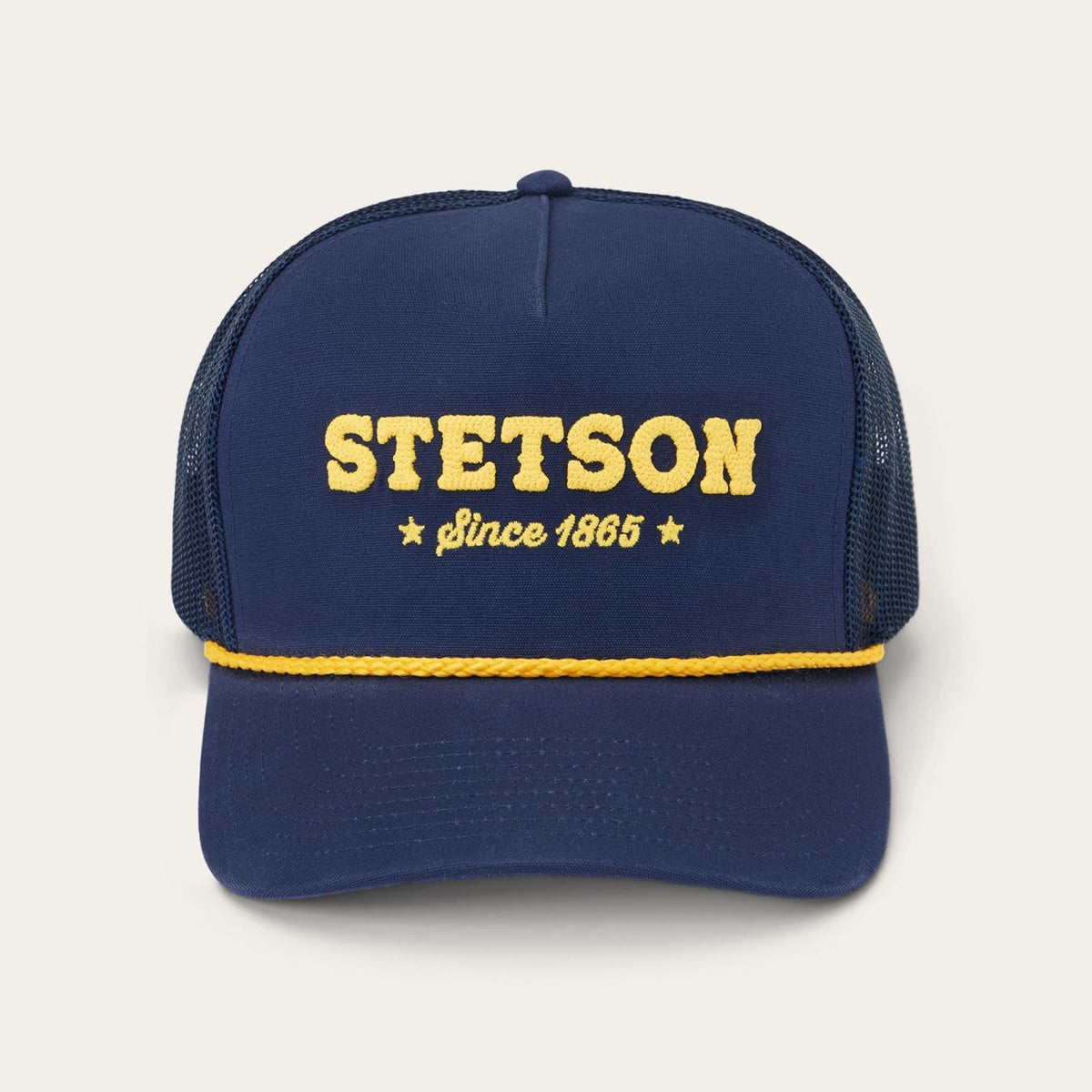 Men/Women Caps &amp; Truckers | Stetson Lasso Trucker Cap Navy
