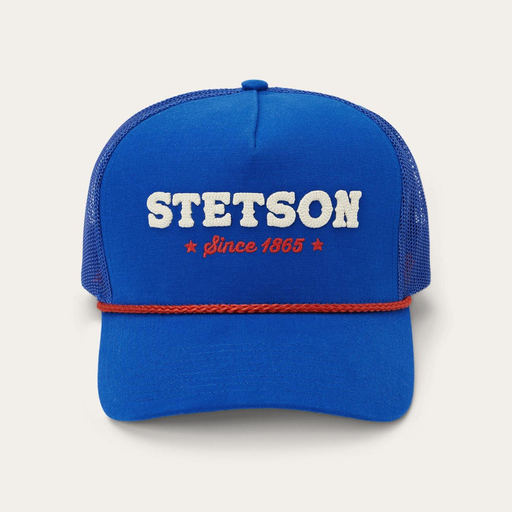 Men/Women Caps &amp; Truckers | Stetson Lasso Trucker Cap Royal