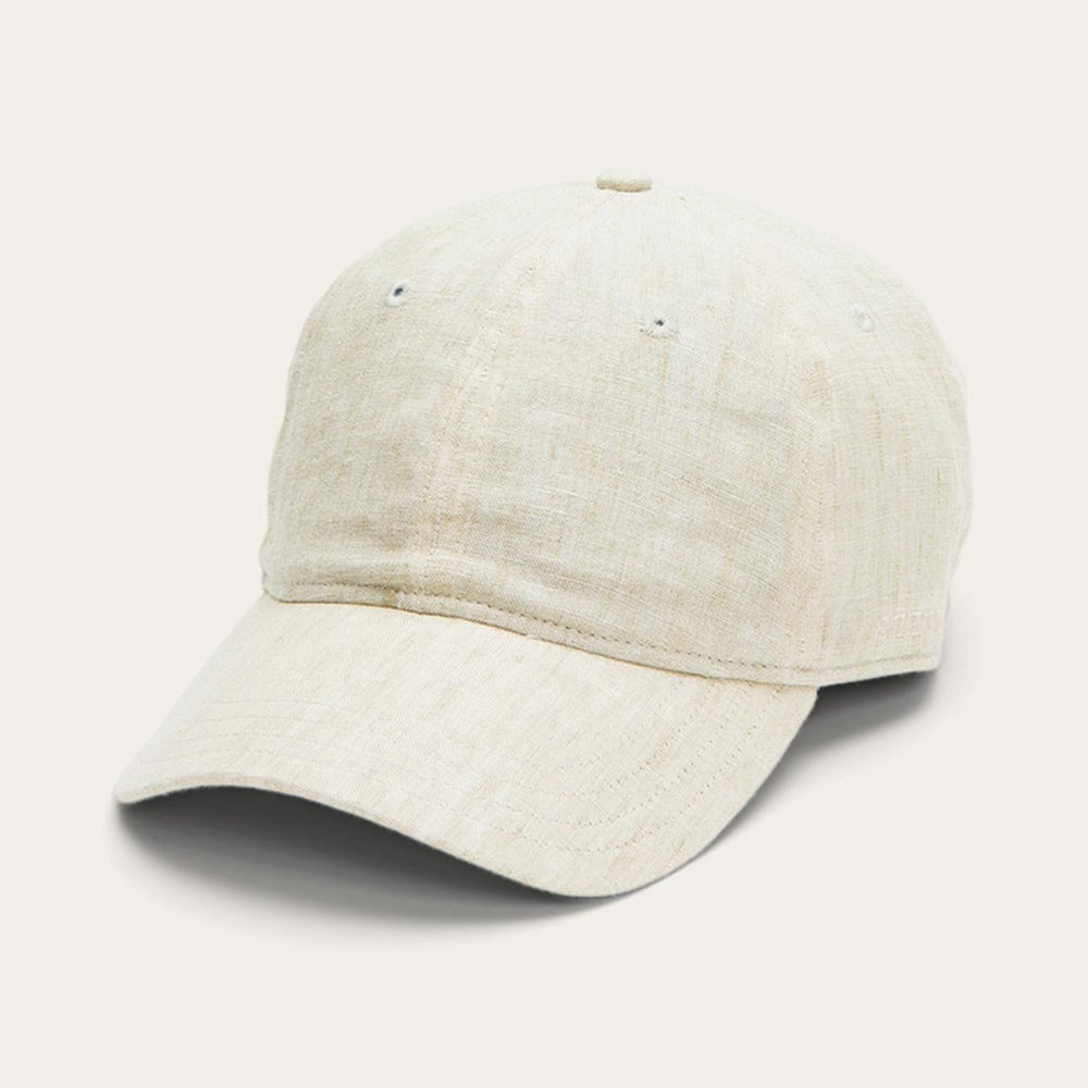 Men/Women Caps &amp; Truckers | Stetson Linen Baseball Cap Beige