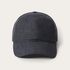 Men/Women Caps &amp; Truckers | Stetson Linen Baseball Cap Dark Grey