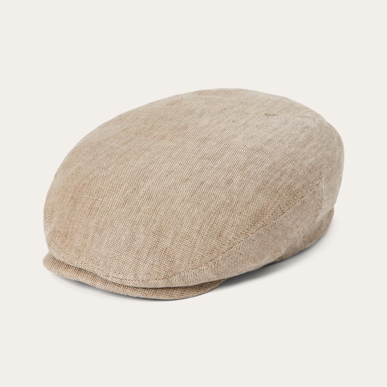 Men/Women Caps &amp; Truckers | Stetson Linen Driver Cap Beige