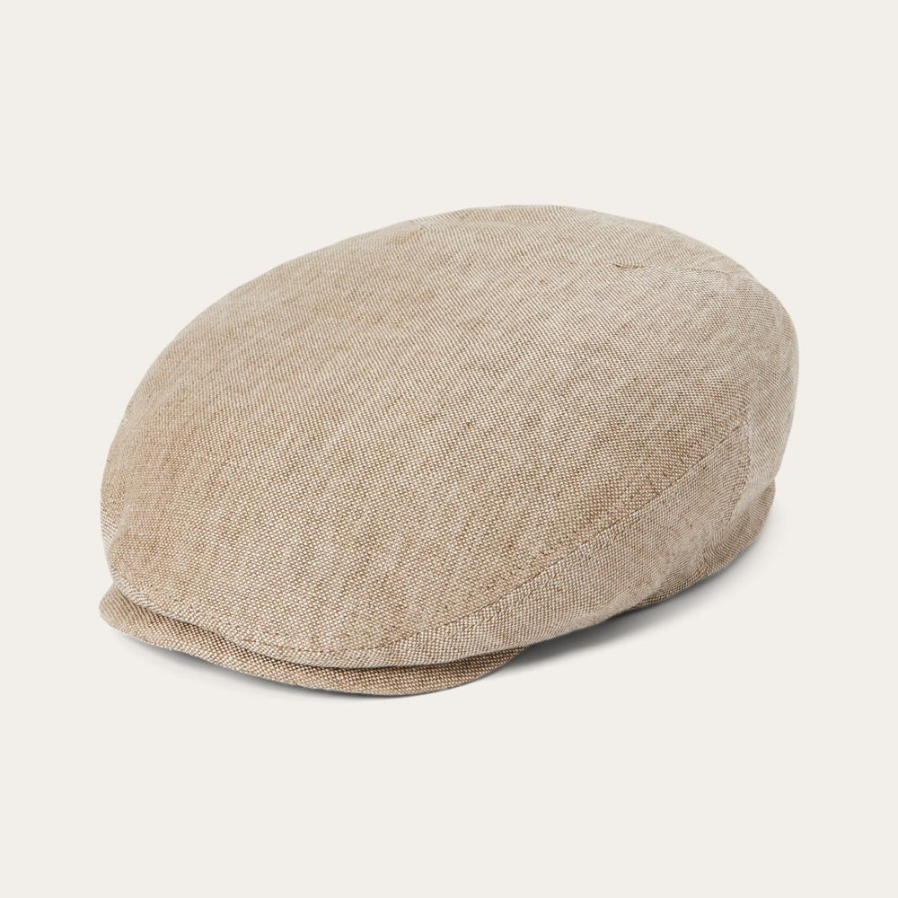 Men/Women Caps &amp; Truckers | Stetson Linen Driver Cap Beige