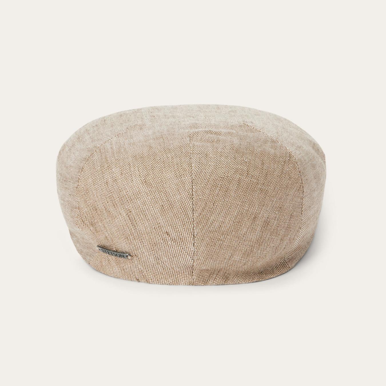 Men/Women Caps &amp; Truckers | Stetson Linen Driver Cap Beige