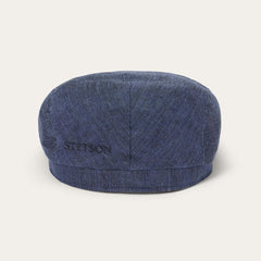 Men/Women Caps &amp; Truckers | Stetson Linen Driver Cap Blue