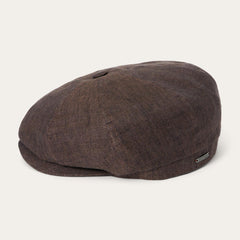 Men/Women Caps &amp; Truckers | Stetson Linen Hatteras Cap Brown